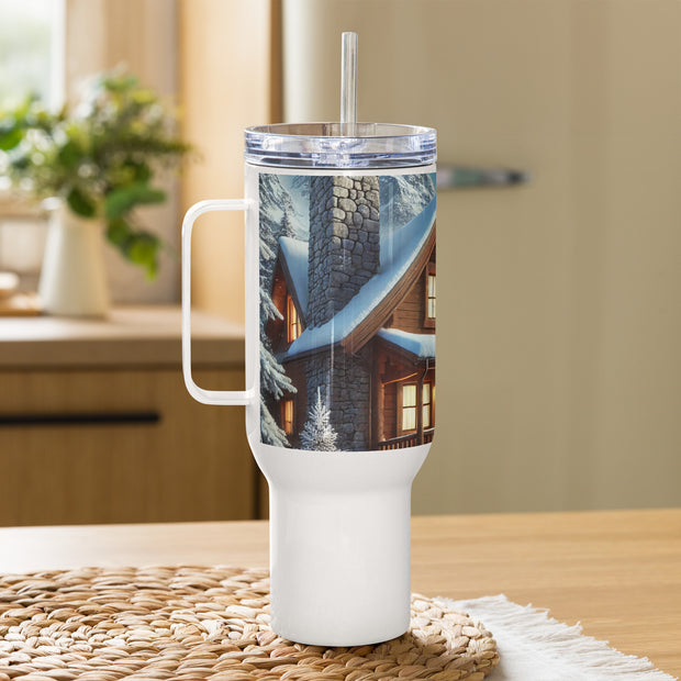 Travel mug with a handle - From Sea To Shining Art