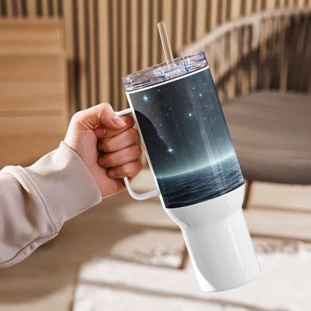 Travel mug with a handle - From Sea To Shining Art