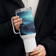 Travel mug with a handle - From Sea To Shining Art
