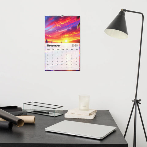 Wall calendar 2025 - From Sea To Shining Art