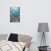 Underwater Sea Element Art Wall calendar 2025 - From Sea To Shining Art