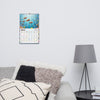 Underwater Sea Element Art Wall calendar 2025 - From Sea To Shining Art