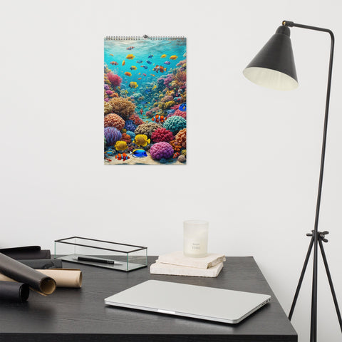 Underwater Sea Art Wall Calendar 2025 - From Sea To Shining Art