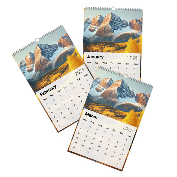 Wall calendar (2025) - From Sea To Shining Art