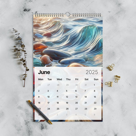 Wall calendar (2025) - From Sea To Shining Art