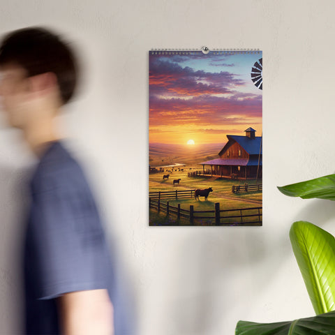 Wall calendar (2025) - From Sea To Shining Art