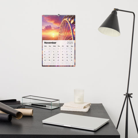 Wall calendar (2025) - From Sea To Shining Art