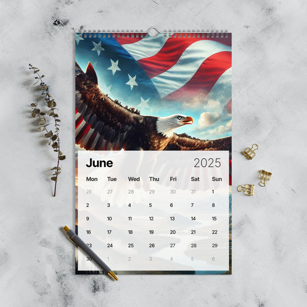 Wall calendar (2025) - From Sea To Shining Art