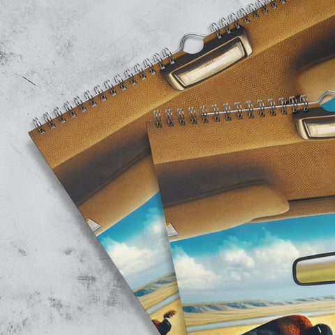 Wall calendar (2025) - From Sea To Shining Art