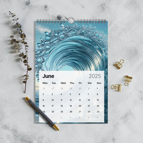 Wall calendar (2025) - From Sea To Shining Art