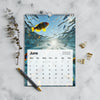 Sunbeams Beneath the Waves Wall Calendar 2025 - From Sea To Shining Art