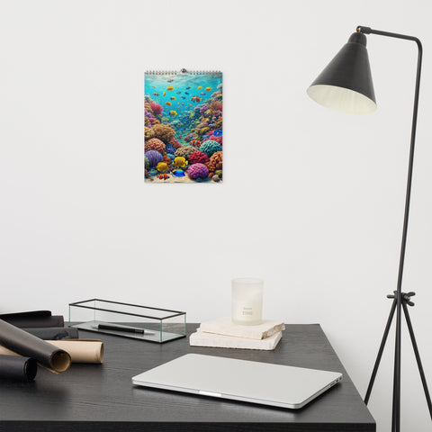 Underwater Sea Art Wall Calendar 2025 - From Sea To Shining Art