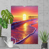 Evening Sea Sunset Art Wall calendar 2025 - From Sea To Shining Art