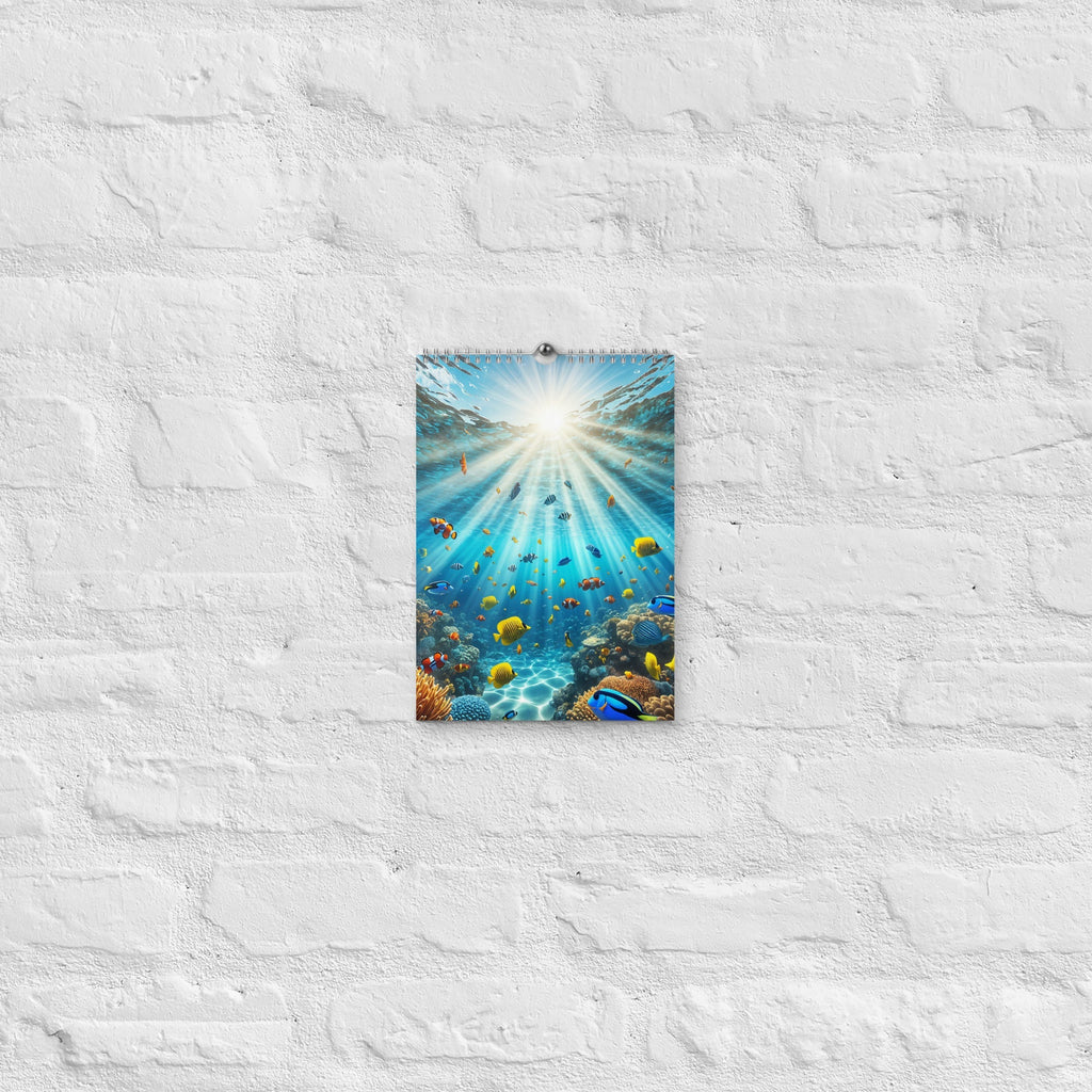 Sunshine In Sea Wall calendar 2025 - From Sea To Shining Art