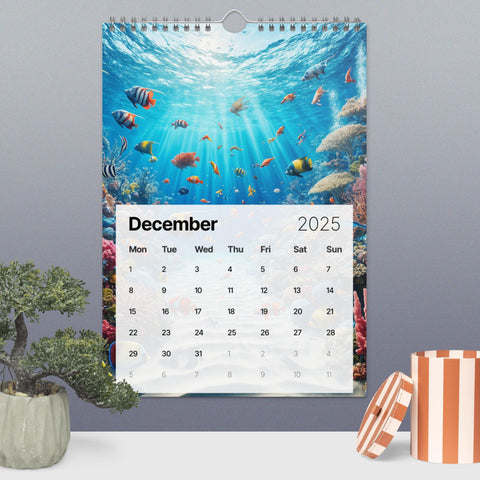 Wall calendar (2025) - From Sea To Shining Art