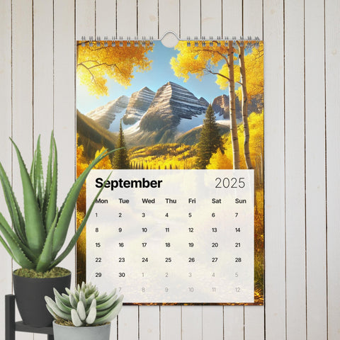 Wall calendar (2025) - From Sea To Shining Art