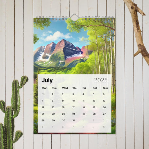 Wall calendar (2025) - From Sea To Shining Art