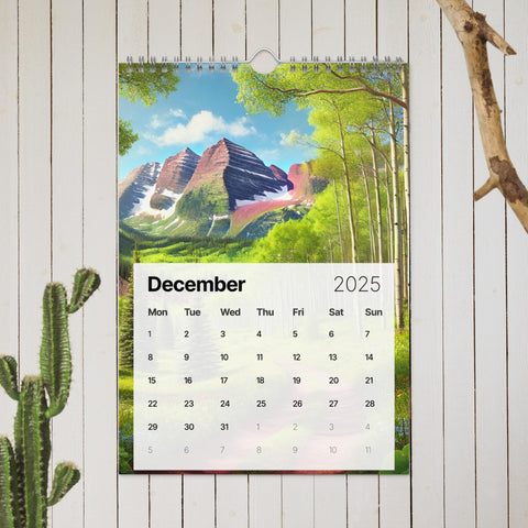 Wall calendar (2025) - From Sea To Shining Art
