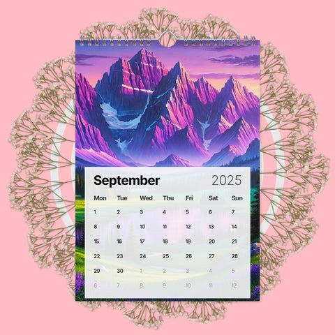 Wall calendar (2025) - From Sea To Shining Art