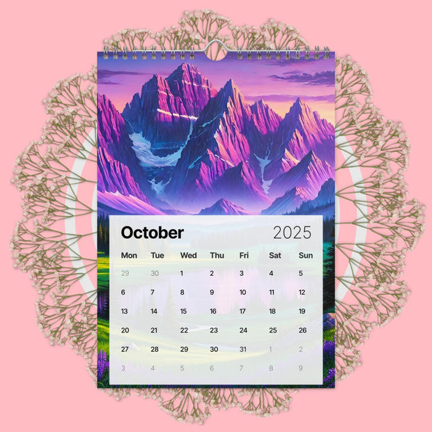 Wall calendar (2025) - From Sea To Shining Art