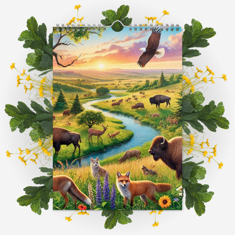 Wall calendar (2025) - From Sea To Shining Art