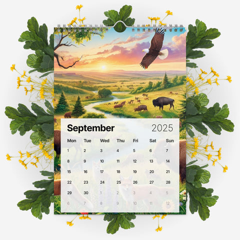 Wall calendar (2025) - From Sea To Shining Art