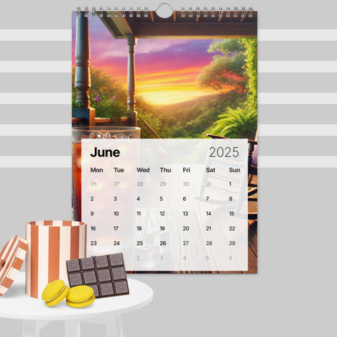 Wall calendar (2025) - From Sea To Shining Art