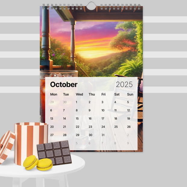 Wall calendar (2025) - From Sea To Shining Art