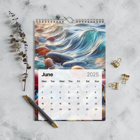 Wall calendar (2025) - From Sea To Shining Art