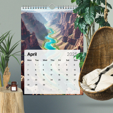 Wall calendar (2025) - From Sea To Shining Art