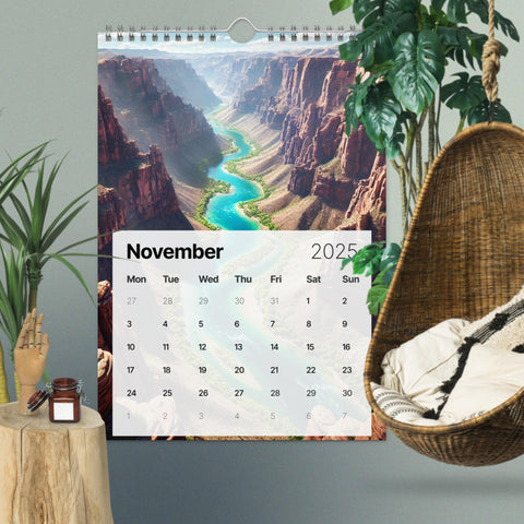 Wall calendar (2025) - From Sea To Shining Art