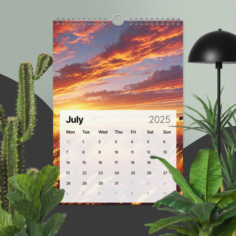 Wall calendar (2025) - From Sea To Shining Art