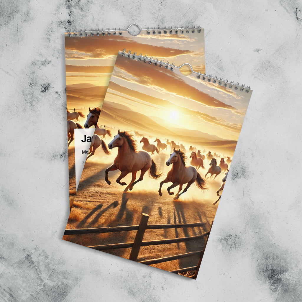 Wall calendar (2025) - From Sea To Shining Art