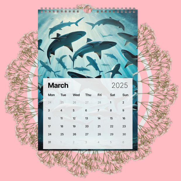 Wall calendar (2025) - From Sea To Shining Art