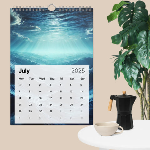 Wall calendar (2025) - From Sea To Shining Art