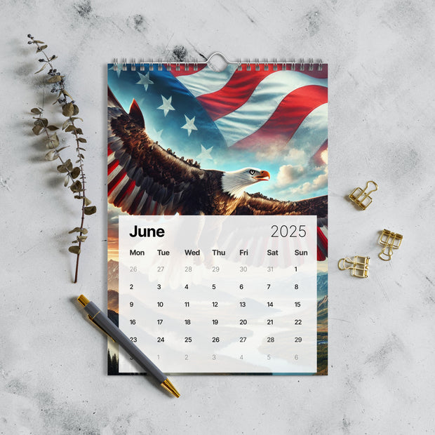 Wall calendar (2025) - From Sea To Shining Art