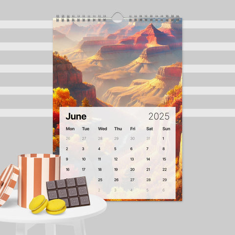 Wall calendar (2025) - From Sea To Shining Art