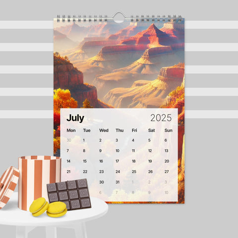 Wall calendar (2025) - From Sea To Shining Art