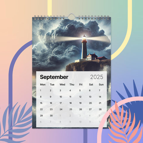 Wall calendar (2025) - From Sea To Shining Art