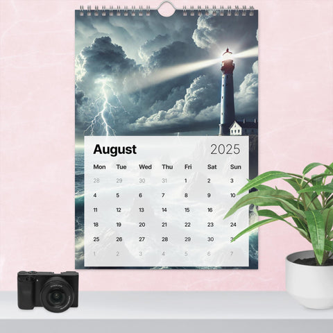 Wall calendar (2025) - From Sea To Shining Art