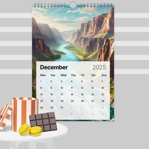 Wall calendar (2025) - From Sea To Shining Art