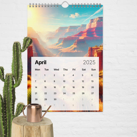 Wall calendar (2025) - From Sea To Shining Art