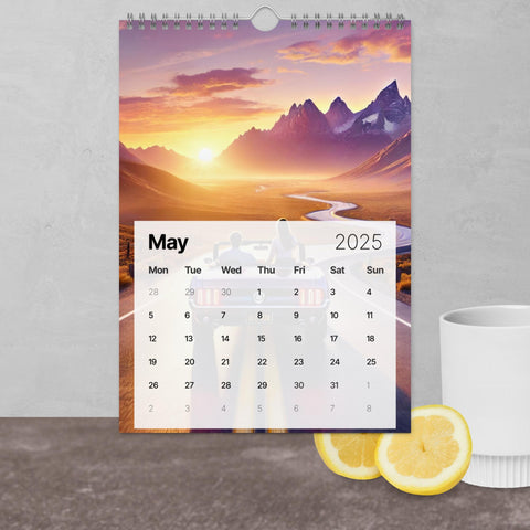 Wall calendar (2025) - From Sea To Shining Art