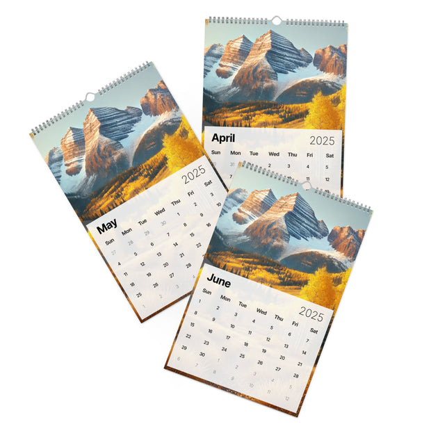 Wall calendar (2025) - From Sea To Shining Art