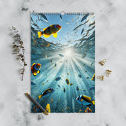Sunbeams Beneath the Waves Wall Calendar 2025 - From Sea To Shining Art