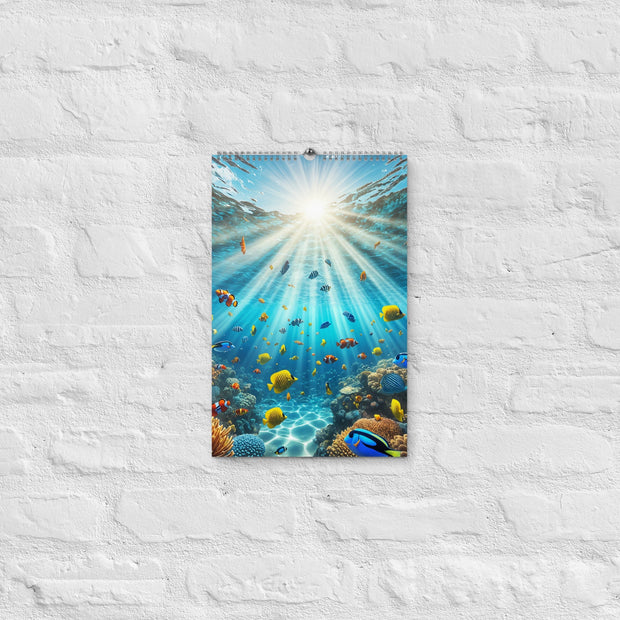 Sunshine In Sea Wall calendar 2025 - From Sea To Shining Art