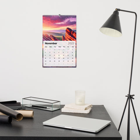 Wall calendar (2025) - From Sea To Shining Art