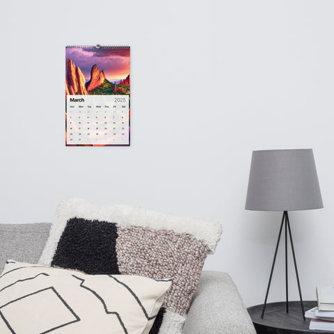 Wall calendar (2025) - From Sea To Shining Art