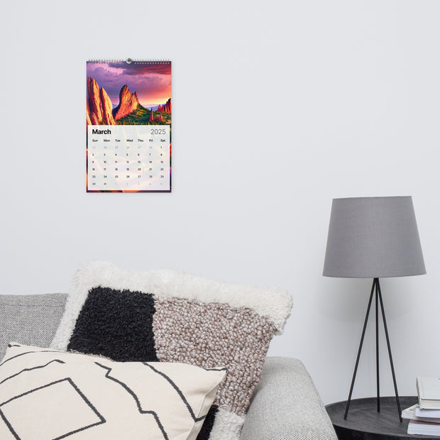 Wall calendar (2025) - From Sea To Shining Art