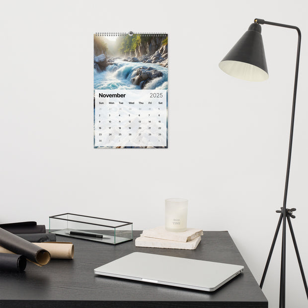 Wall calendar (2025) - From Sea To Shining Art